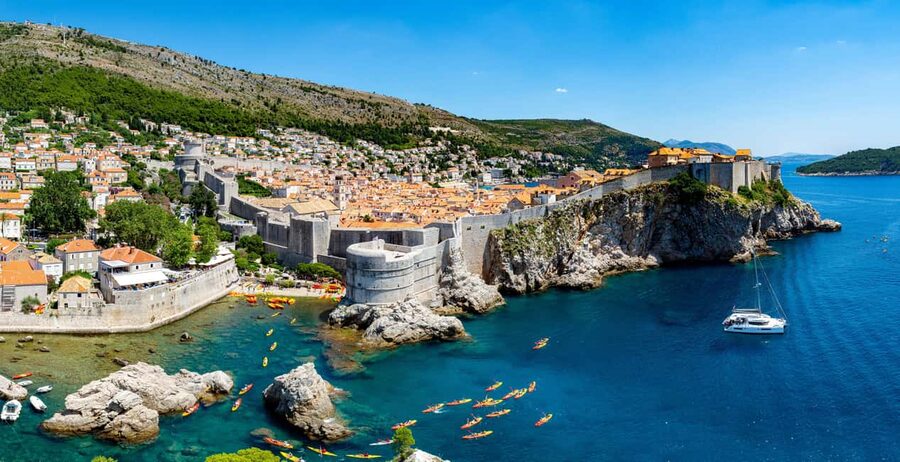 Dubrovnik: 2- or 3-Hour Morning Sea Kayaking & Snorkel Tour - Landmarks along the southern coast