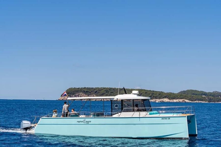 Dubrovnik: Blue Cave Catamaran Tour with Drinks and Snorkel - Drinks, snorkeling gear, and what to pack
