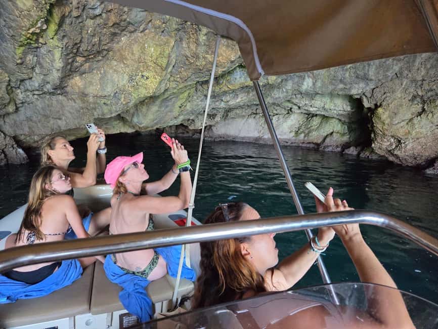 Dubrovnik (Marina Frapa): 7 Caves Tour (4h) + Drinks&Snorkel - Koločep island time beyond the caves