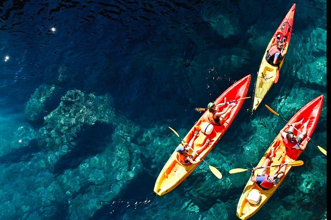Dubrovnik: Sunset Kayaking & Snorkeling with water &wine - Paddling past Dubrovnik’s sea-facing walls