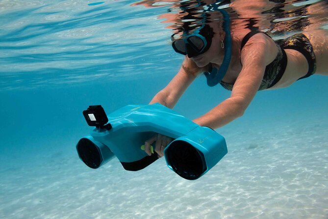 E-Snorkeling tour in Bonaire with easy Sea Scooters - Why a sea scooter changes Bonaire snorkeling