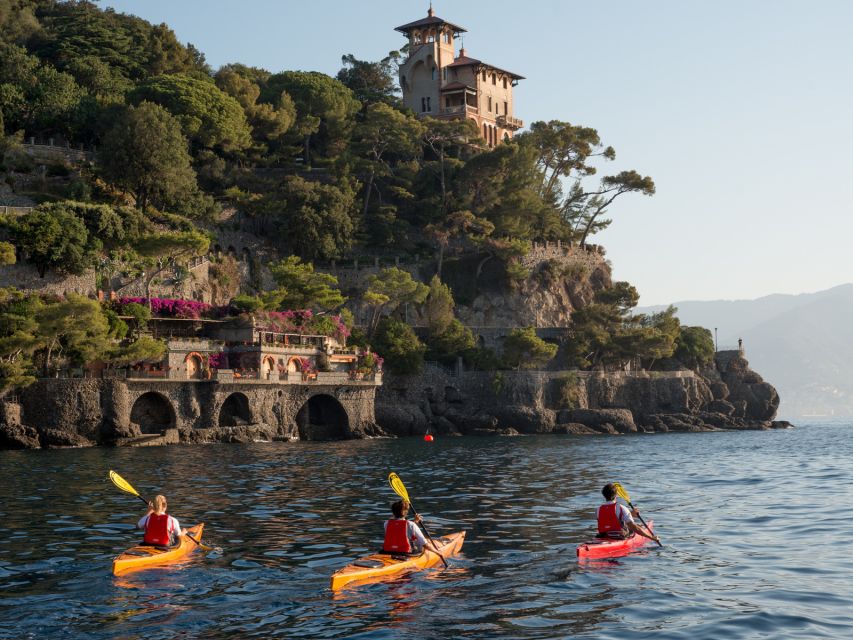 Easy Kayak Tour to Portofino with Optional Snorkeling - Portofino’s piazzetta from the sea