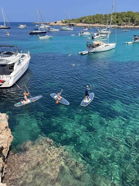 Experience Crystal paddle surf Tours + snorkel - Why a transparent SUP is a smart way to see Ibiza