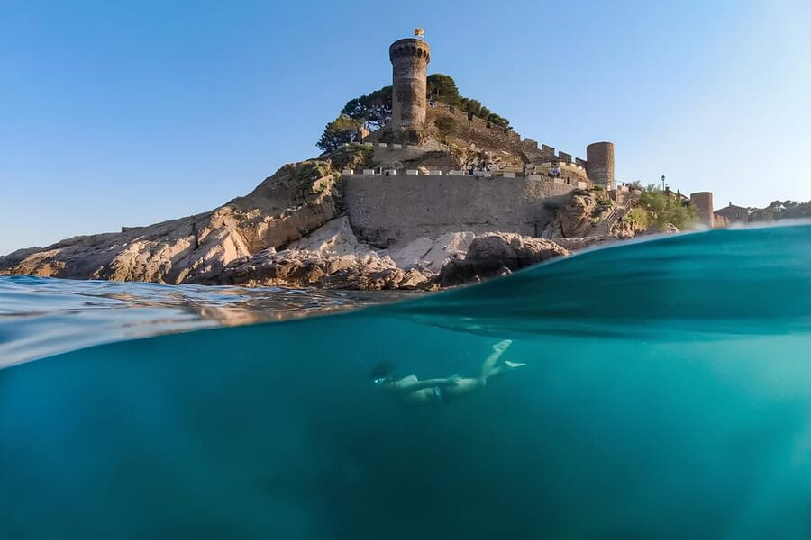 Explore Costa Brava & Tossa de Mar: Trails, snorkel & meal - Tossa de Mar and its 13th-century walls