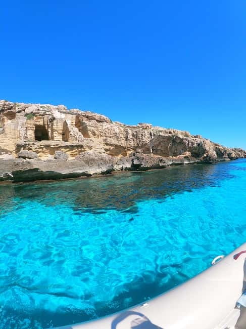 Favignana and Levanzo Island: Swim, Snorkeling and Lunch - Bue Marino, caves, and the final toast