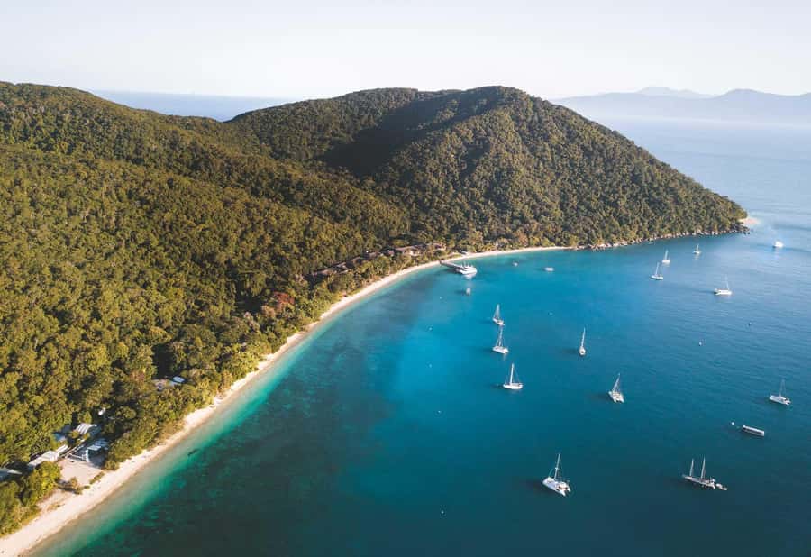 Fitzroy Island: Full-Day Ferry & Snorkel Safari Guided Tour - Fitzroy Island in one full day from Cairns