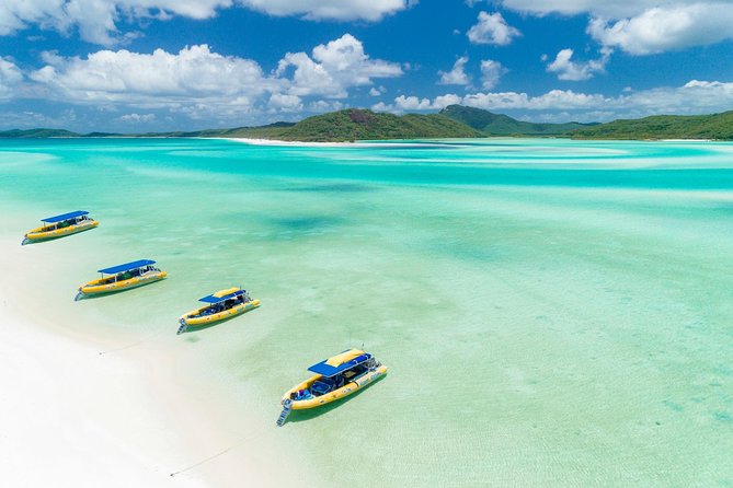 Fly Raft Package: Whitehaven Beach, Snorkel and Scenic Flight - The ocean raft is more than transport