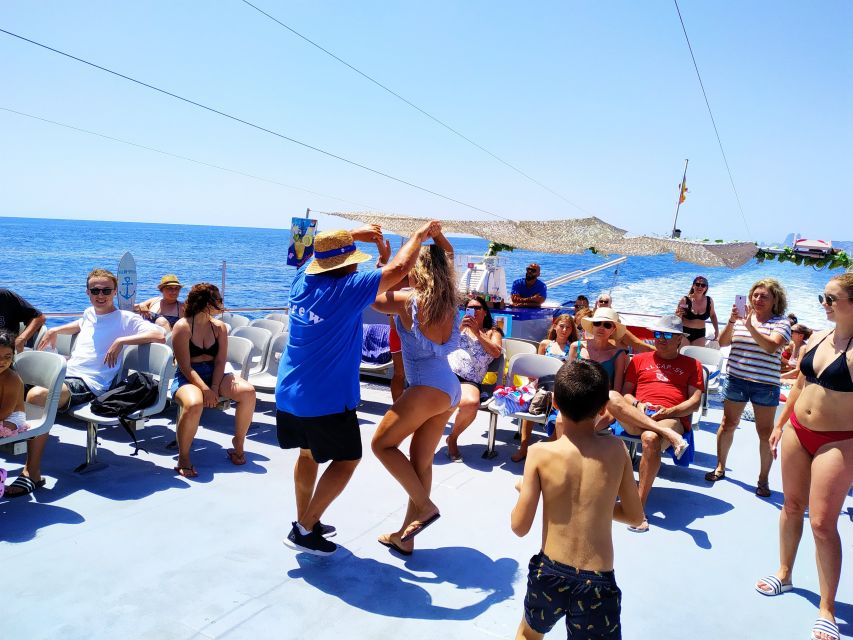 Formentera: Crystal Waters Cruise with Snorkeling and Lunch - Cala Saona: the first swim from the boat