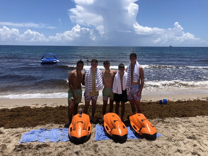 Fort Lauderdale: Ultimate SEABOB Snorkel Rental & Excursion - Surface snorkeling for cautious swimmers