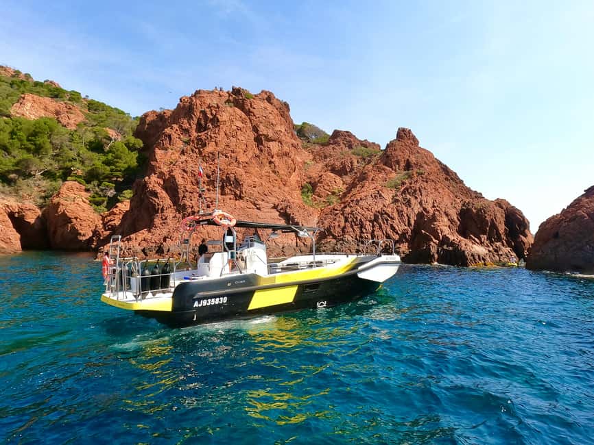 Fréjus: Sea and Creeks Boat Tour with Snorkeling and Drinks - Practical details for a smoother outing