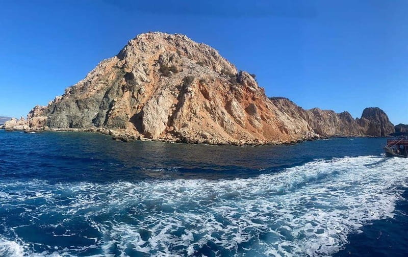 From Antalya/Kemer: Suluada Boat Trip w/Lunch & Snorkeling - Suluada: white sand and clear water