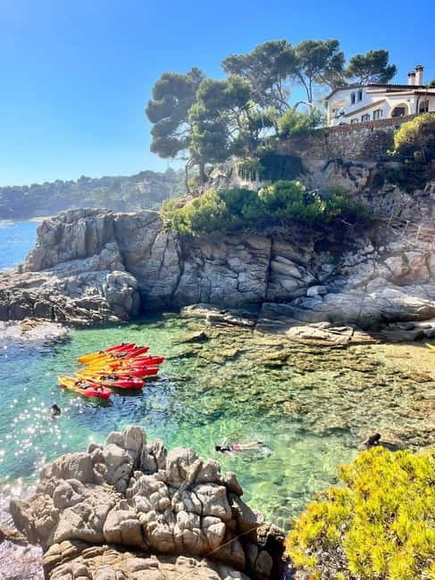 From Barcelona: Costa Brava Kayak & Snorkel Tour with Picnic - The morning coach ride from Barcelona