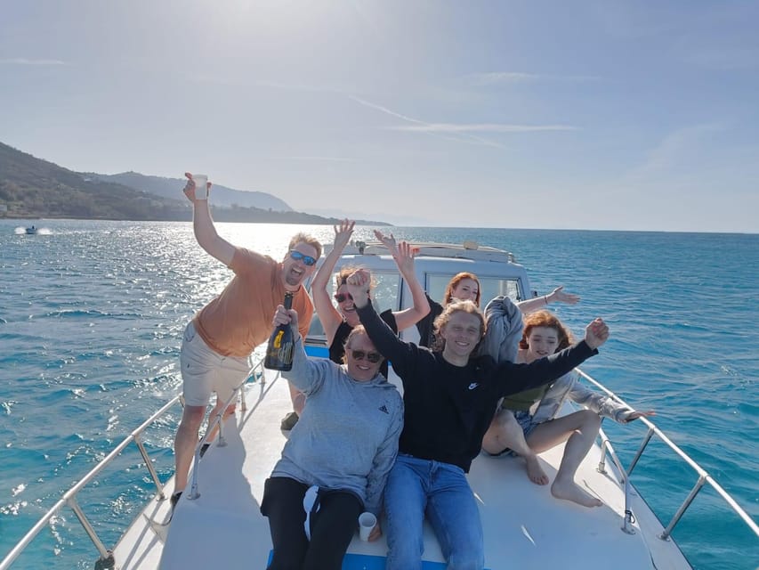 From Cefalù: Mini Cruise with Snorkel Stops, Drinks & Snacks - Fruit, soft drinks, and the closing aperitif