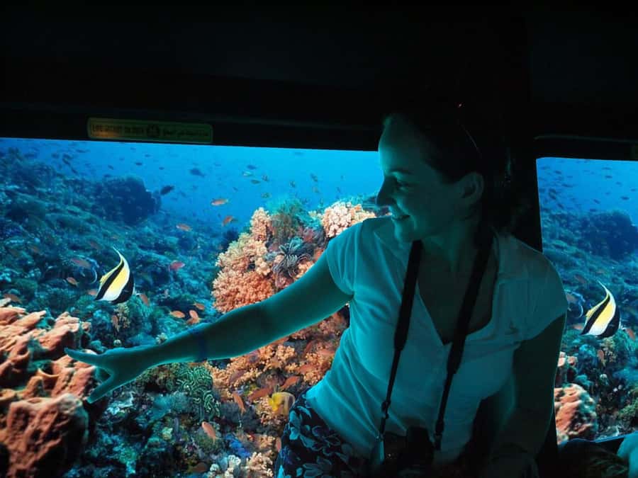 From El Gouna: Royal Seascope Submarine with Snorkel Stop - Forty-five minutes behind the glass