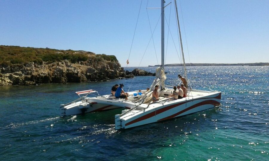 From Fornells: Half-Day Menorca Catamaran Trip w/ Snorkeling - Snacks, Drinks, and the Small-Boat Feel