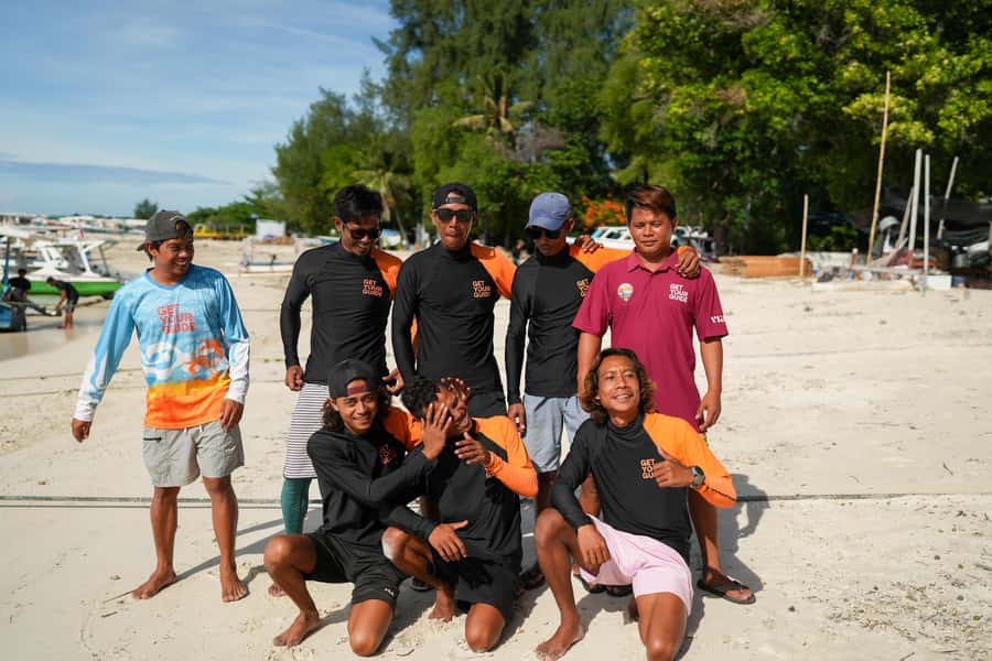 From Gili Air: Snorkeling with Turtles & Underwater Statue - Coral gardens, fish, and the extra water stops