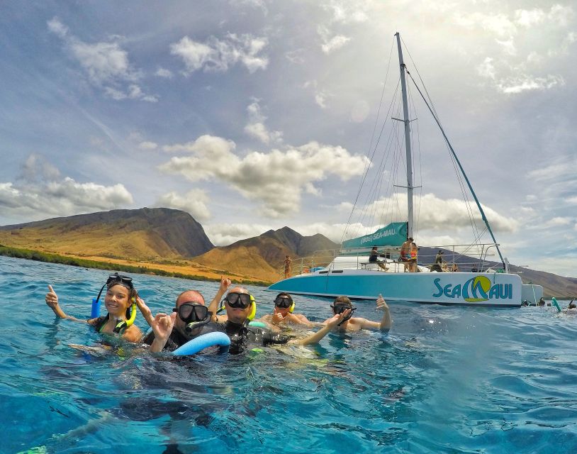 From Kaanapali: Afternoon West Maui Snorkeling w/ Drinks - The ride out along West Maui