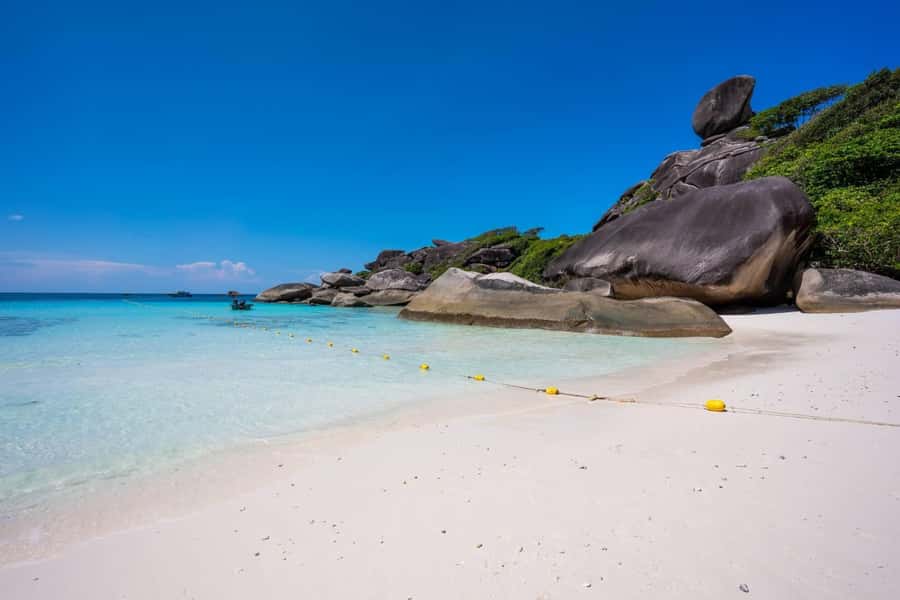 From Khao Lak & Phuket: Similan Islands Snorkeling Day Trip - Island Number 4, lunch, and two beaches