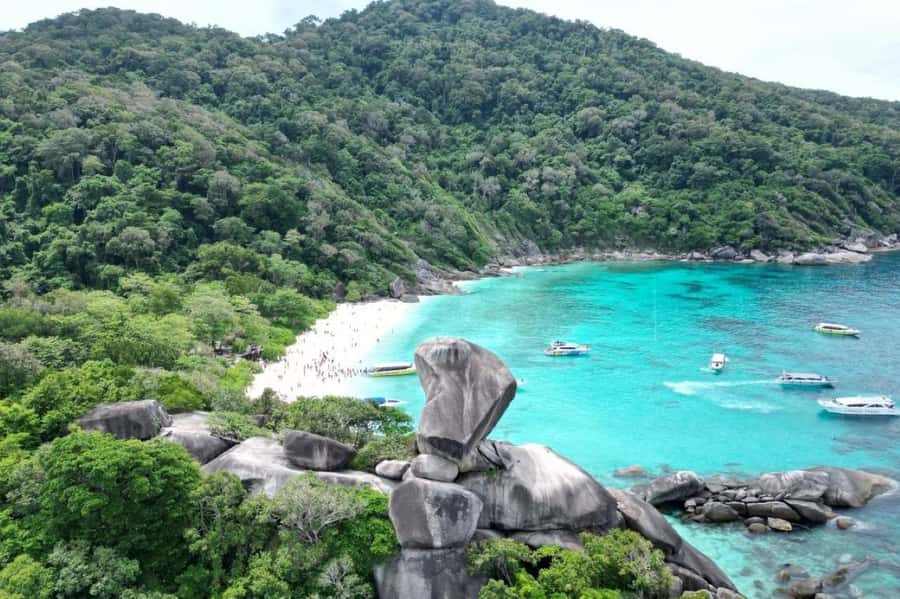 From Khao Lak & Phuket: Similan Islands Snorkeling Day Trip - From hotel lobby to the pier