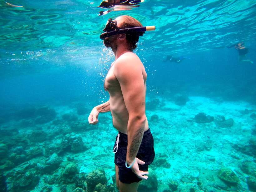 From Koh Lanta: Koh Haa & Koh Rok Snorkel Tour by Speedboat - Koh Haa: your first 40 minutes in the water