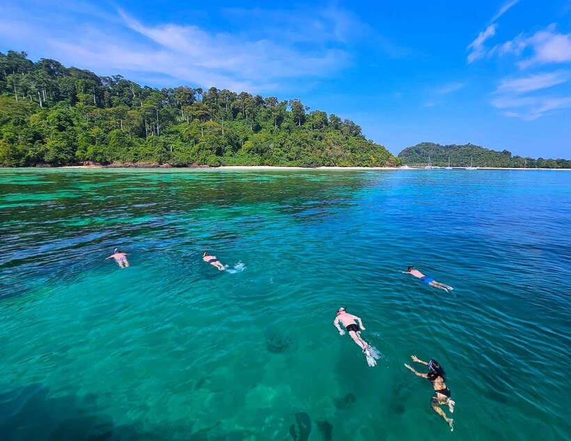 From Koh Lanta: Koh Haa & Koh Rok Snorkel Tour by Speedboat - Koh Rok Noi: the best session for marine life