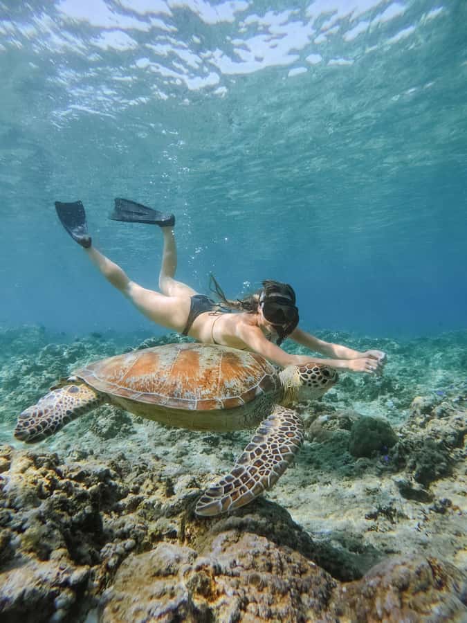 From Lombok: 3 Gili Islands Private Snorkeling Adventure - Two and a half hours to slow down on Gili Trawangan