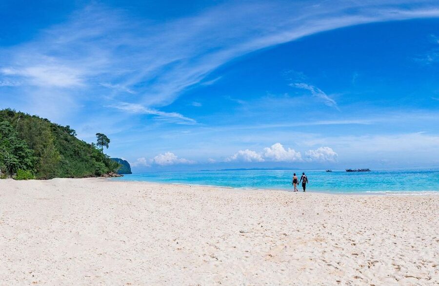 From Phi Phi: Full Day Snorkeling Trip by Longtail Boat - Viking Cave combines cliffs and swift nests