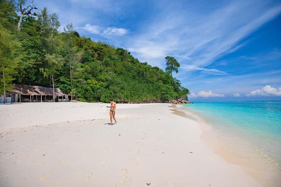 From Phuket: Lazy Snorkel & Explore at Bamboo & Phi Phi - Monkey Beach and Viking Cave are mainly sightseeing stops