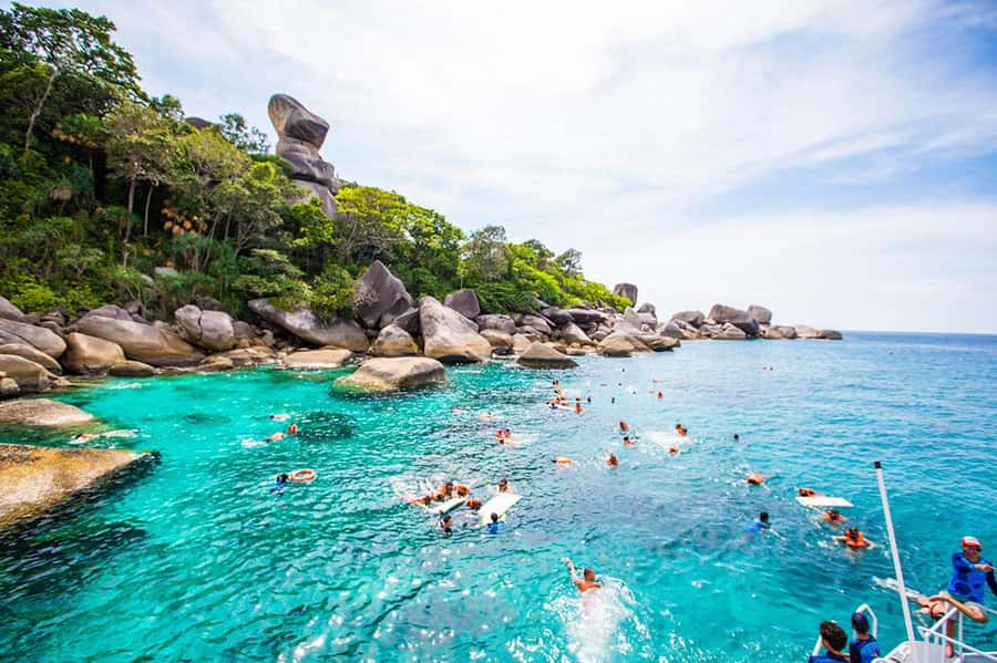 From Phuket: Similan Islands Snorkeling Trip by Speedboat - The speedboat ride to the Similan Islands