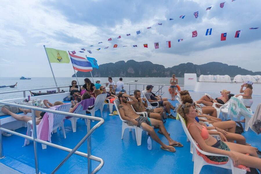 From Phuket: Snorkeling Ferry Cruise to Phi Phi Islands - Phi Phi Don, Long Beach, and Laemtong Beach