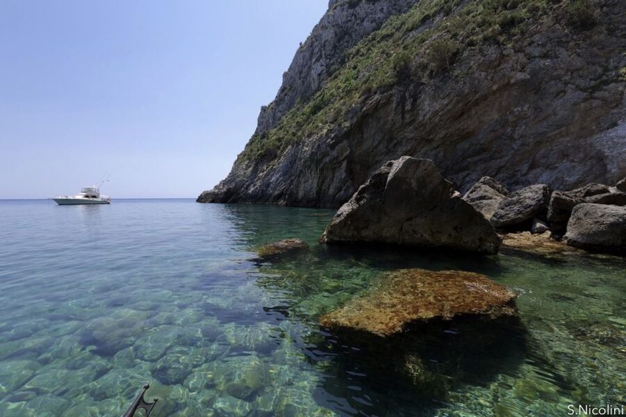 From Porto Ercole: Giannutri Island Snorkeling Boat Trip - Lunch, drinks, and the Abracadabra boat