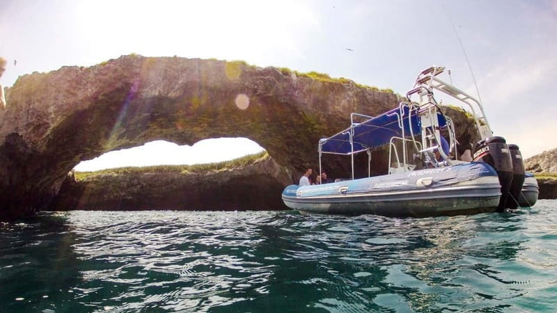 From Puerto Vallarta: Marieta Islands Snorkeling Trip - Leaving Marina Vallarta on a fast boat