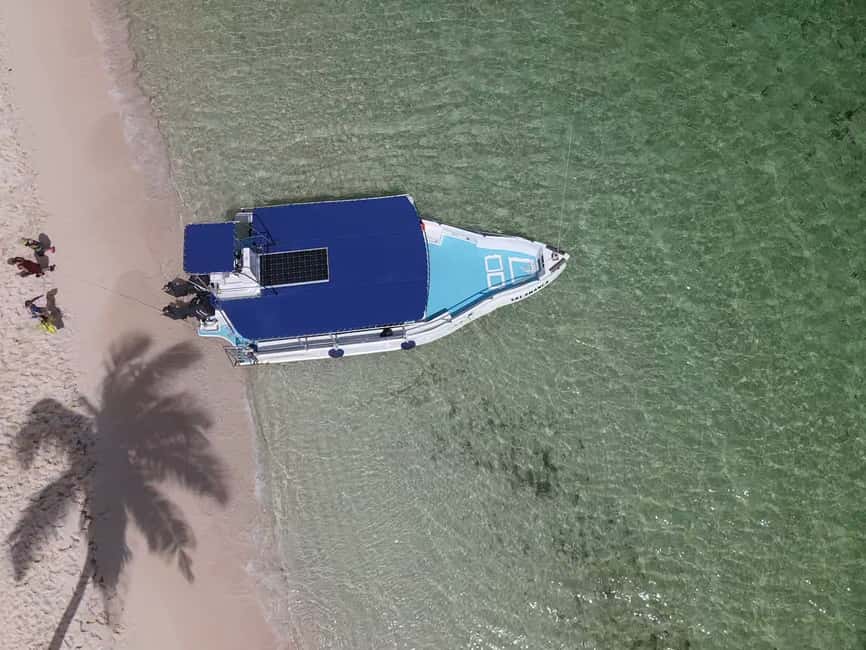 From Punta Cana: Small Group Catalina Island Snorkeling Tour - Catalina Beach: lunch and a useful break