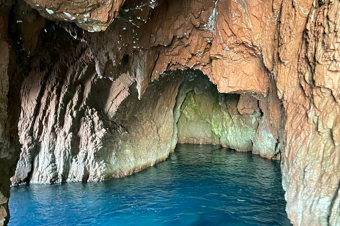 From Sagone/Cargèse: Coves of Piana sea cave Snorkeling - Omigna Tower and the First 20 Minutes at Sea