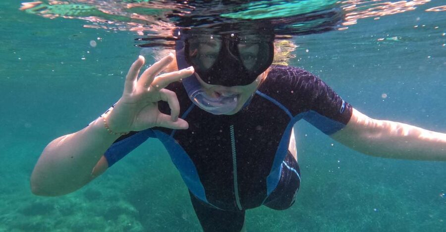 From San Teodoro: snorkeling in the pools of Molara - The ride from Puntaldia sets the scene