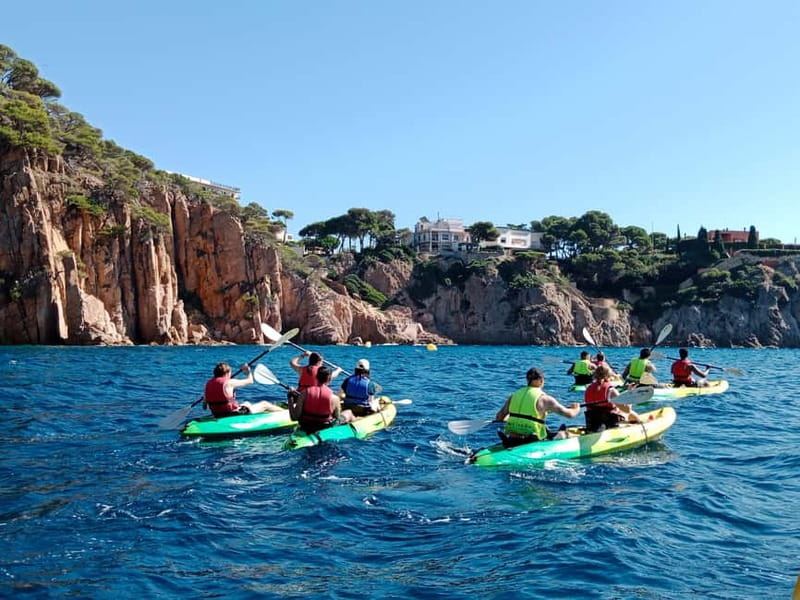 From Sant Feliu de Guíxols: Kayak and Snorkel in Costa Brava - Starting from Sant Feliu de Guíxols
