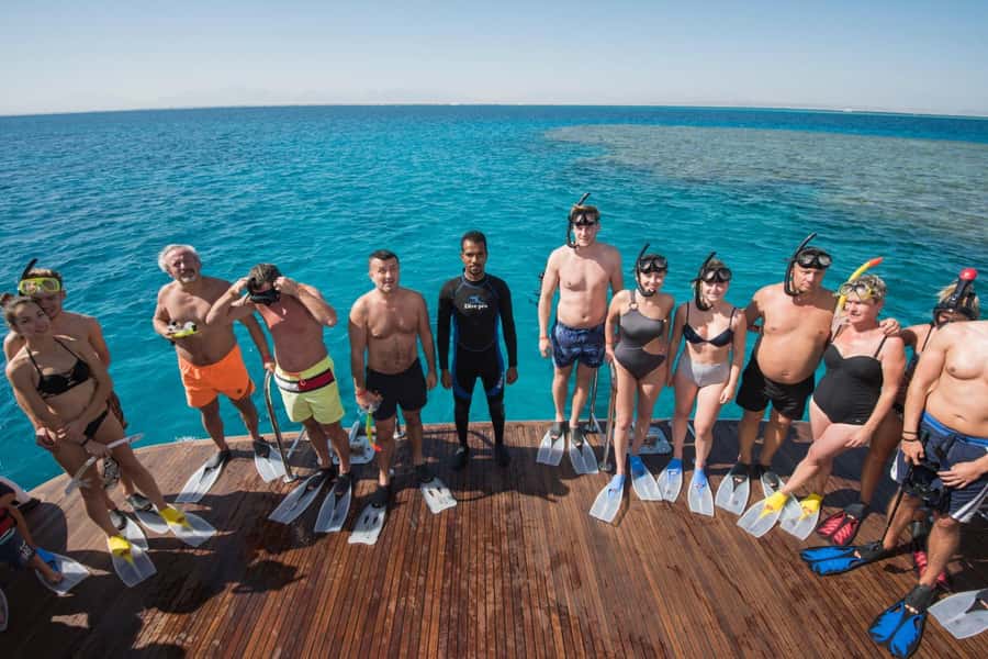 From Sharm: White Island and Ras Mohamed Snorkeling Trip - The long sail toward Ras Mohamed