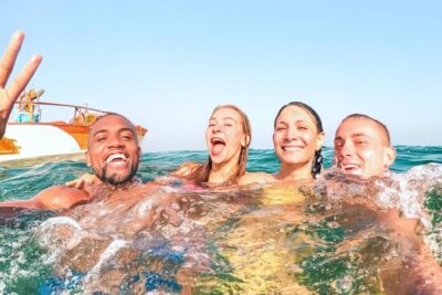 From Sorrento: Capri Boat Tour with Snorkeling & Drinks