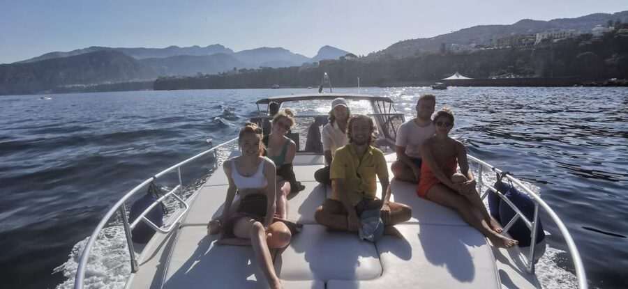 From Sorrento: Capri Boat Trip with Snorkeling and Drinks - Along the Sorrento coast to Queen Giovanna’s Bath