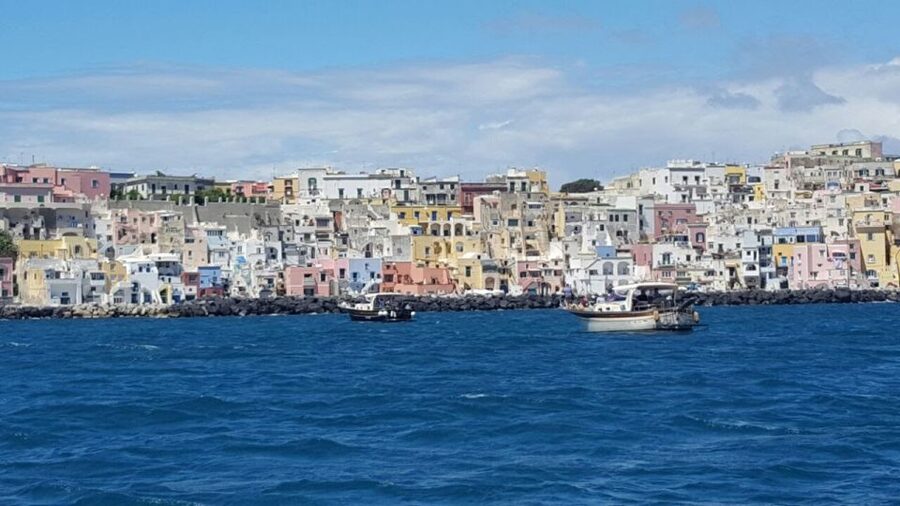 From Sorrento: Ischia and Procida Boat Tour with Snorkeling - Sant’Angelo: attractive, but a short final stop