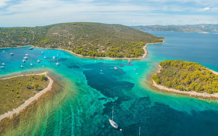 From Split: Trogir & Blue Lagoon Boat Tour with Snorkeling - Labadusa Beach and Čiovo Bay