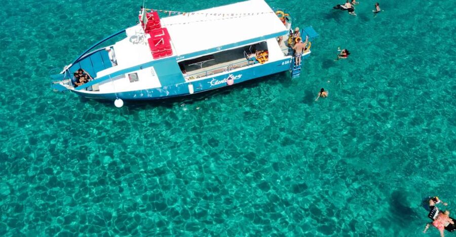 From Tropea: Capo Vaticano boat tour with snorkel & aperitif - Leaving Tropea for the Coast of the Gods