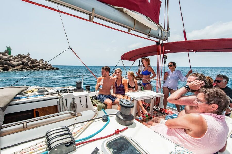 Fuerteventura: Sailing with Snorkeling and Dolphin Watching - The Swim and Snorkel Stop