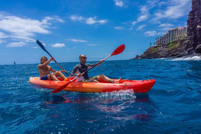 Funchal: KAYAK Rental or Guided tour with snorkeling - A quick briefing before you leave shore