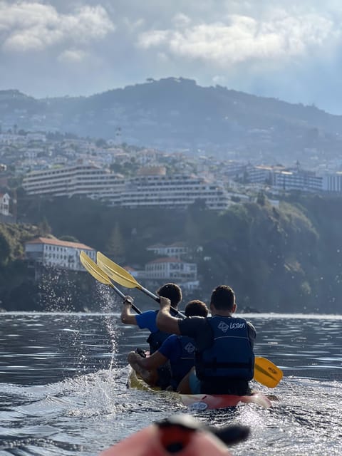Funchal: Kayak & Snorkeling in Garajau Nature Reserve - A sea-level view of Funchal’s coast