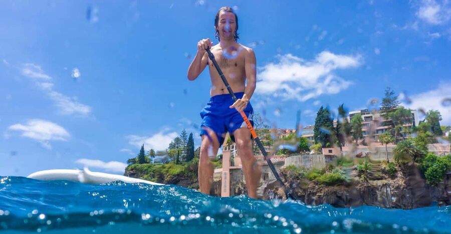 Funchal: SUP Rental or Guided tour with snorkeling - Paddling along Funchal’s Atlantic edge