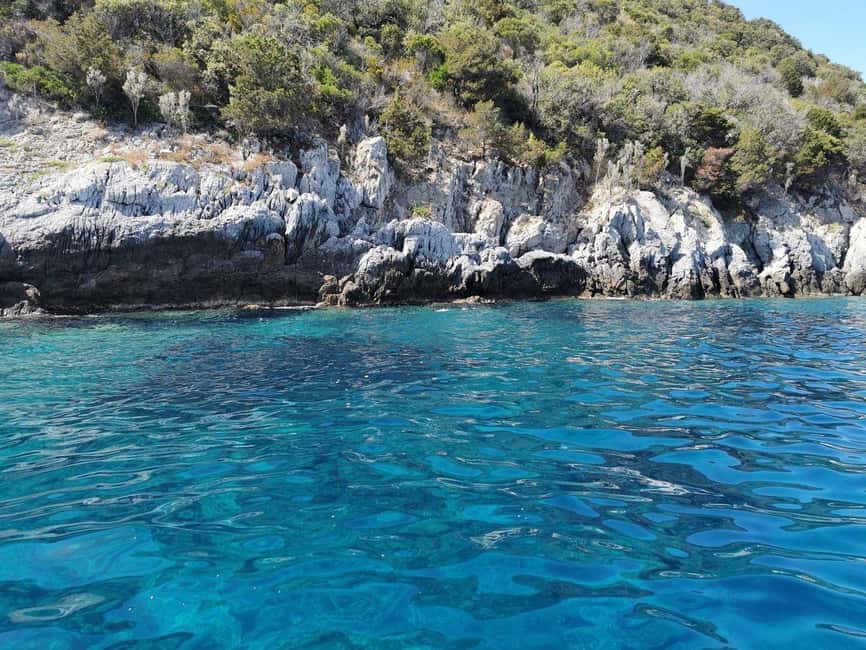 Giglio Island (Tuscania): Tour and snorkelling on a dinghy - Caldane Beach, a change of pace