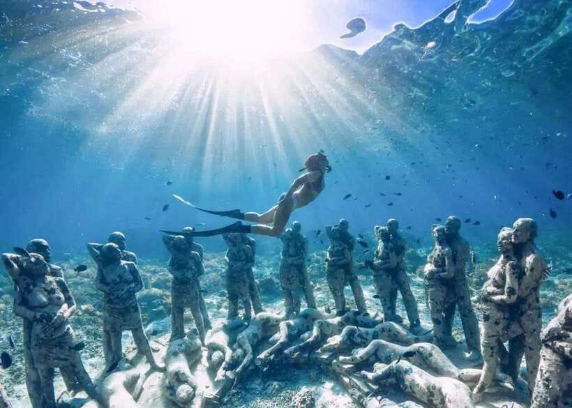 Gili island sunset & snorkeling tour gopro included - Turtle Point and garden fish