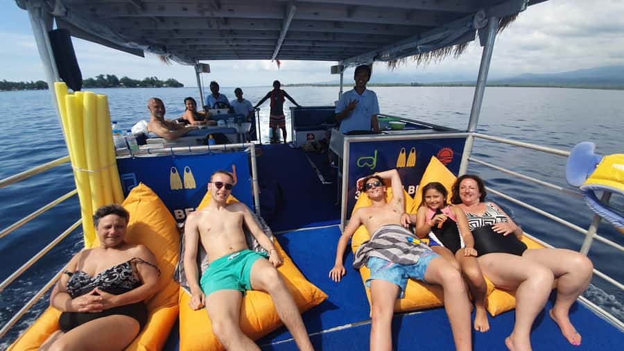 Gili Trawangan: 3-Gili Islands Snorkel Sunset Cruise w/ BBQ - Starting at Ocean 2 Cafe and Bungalows