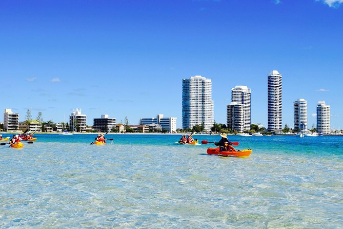 Gold Coast Kayaking & Snorkelling Tour (2.5 Hours) - Arriving at Wave Break Island